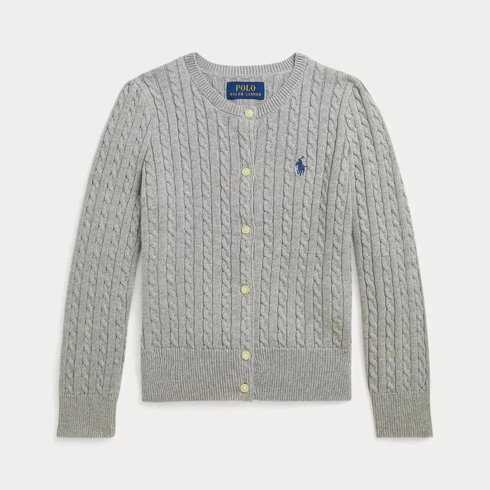Ralph Lauren Mini Cable Knit Cardigan